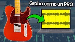 Como Grabar una Guitarra en la PC y Sonar PROFESIONAL