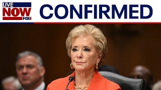 Trump cabinet: Linda McMahon confirmed as Education Secretary | LiveNOW from FOX