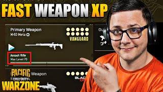 How to Max Level a Gun in 1 Hour in Warzone | Insanely Fast Weapon XP 6000 XP Per Minute