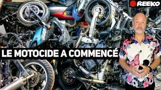 MOTO : PLUS DE 13 ANS, À LA CASSE !  REEKO Unchained MOTOR NEWS