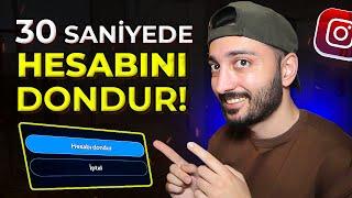 Instagram Hesap Dondurma Telefon | En Kolay Anlatım | instagram hesap dondurma