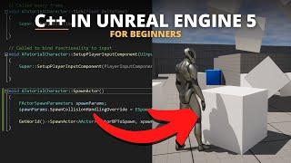 How to Use C++ in Unreal Engine 5 - Beginner Tutorial