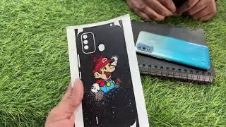 Itel vision 2s Back Skin | Itel Vision 2s Back Cover Full Body | Itel Vision 2s Back Lamination