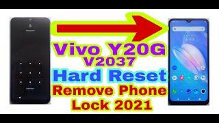 Vivo Y20G(V2037)Hard Reset/Remove Phone Lock 2021||Unlock Pattern/Pin/Password/Face 100% Working