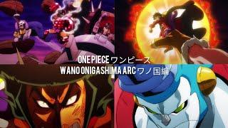 One Piece ワンピース Wano Onigashima Arc ワノ国編 Sakuga 作画 | Best Animation #1