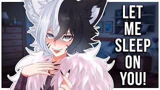 ASMR Snuggles With Furry Femboy Wolf  | Sniffing, Headpats, and RAWRS! 