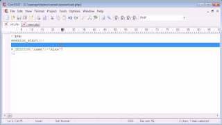 Beginner PHP Tutorial - 73 - Setting PHP Sessions