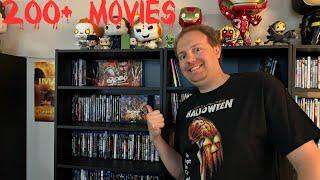 Full Walkthrough Of My Entire Horror Movie Collection! 200+ Movies!