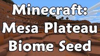 Minecraft: Epic Mesa Plateau Seed (LARGE)