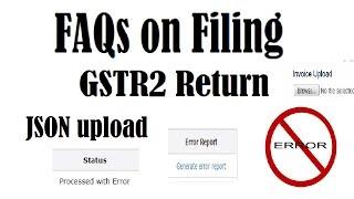 Common problem faced while filing GSTR2 return