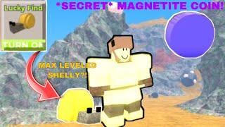 *SECRET* MAGNETITE COIN!!! (6 MOJOS!) *RARE ITEM + MAXED LUCKY FIND!* Booga Booga Hybrid