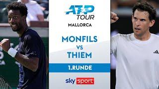 Gaël Monfils vs. Dominic Thiem - Runde 1 | Mallorca Championships 2024 | Highlights