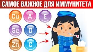 7 самых важных витаминов для иммунитета - получаем из пищи