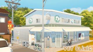 Mt. Komorebi Vet Clinic 🩹 | The Sims 4 | No CC | Stop Motion Build