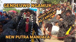 Gendruwo Ngamuk Mencari Mangsa Bantengan New Putra Mandala Live Muteran Trowulan mojokerto