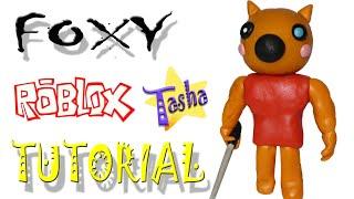 Фокси Пигги Роблокс из Пластилина Туториал Foxy Piggy ROBLOX from Plasticine Tutorial Свинка Пигги