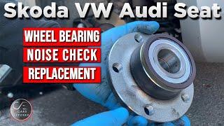 Wheel Bearing Noise Check Skoda Superb VW Audi Rear Wheel bearing Replacement