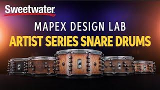 Mapex Design Lab Artist Series Snare Drums Demo