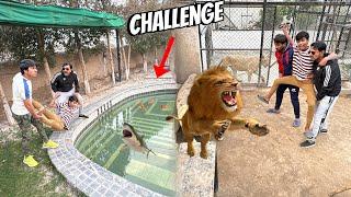 Subhan Ko Lion Ky Cage Me Or Pool Me Dal Dia  Challenge Complete