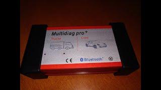 MULTIDIAG PRO+ Bluetooth DELPHI  Interfejs Diagnostyczny (przekaźniki NEC)