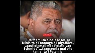 Samoa Update - Galumalemana Autagavaia Tipi Autagavaia, - 2pm 10 JAN 2025