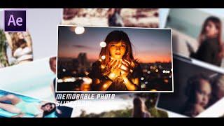 Memorable Photo Slideshow | After Effects Tutorial | Effect For You