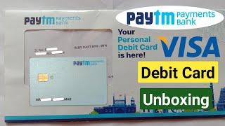 Paytm Visa Debit Card Unboxing | Paytm Visa Debit Card Physical | Paytm Visa Debit card Apply 2022