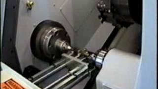 Load and Unload Part Between Centers on CNC Lathe, Part Loaders, Part Catchers