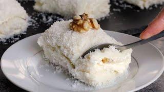 Quick and delicious dessert that melts in your mouth, no oven! No condensed milk, no gelatin, no egg