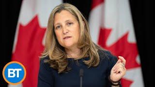 BREAKING: Chrystia Freeland resigns as Minister of Finance