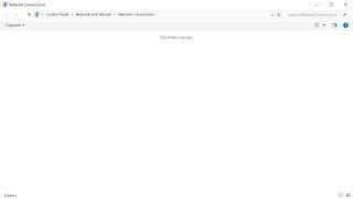 empty internet adapter folder fix windows 10