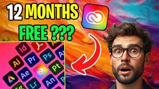 Adobe Creative Cloud 12 Months Completely Free !  (No Cracks, No Pirating, No Credit Cards)