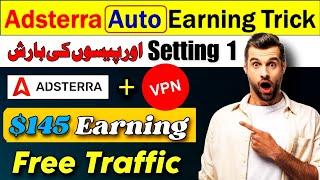 Adsterra Auto Earning TRICK | Adsterra earning complete method | Adsterra self click | TechdoctorPK