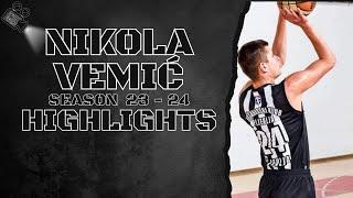 Nikola Vemić #29 || KK Ulcinj || Season 23 - 24 || Highlights