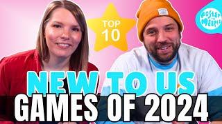 Top 10 New to Us Board Games of 2024