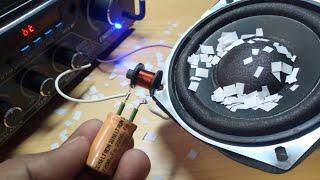 bass booster circuit use capacitor and coil | bass increase from coil & capacitor