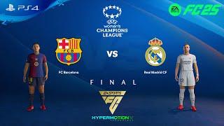 (PS4 Pro) FC 25 | Barcelona Femení vs Real Madrid Femenino