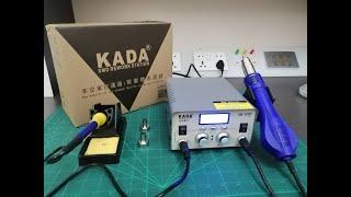 KADA 2018D+ SMD Soldering/Rework station unboxing