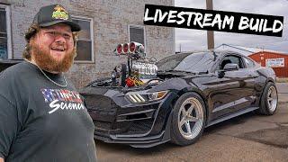 Rebuilding 2000HP Burnout Car Live