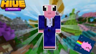 TurboPiggy is The FUNNIEST Dude... (Hive Bedrock Funny Moments)