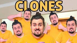 Hoje eu fiz meu próprio CLONE! | @CUNHALUCASS