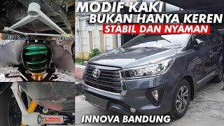 MODIF KAKI INNOVA REBORN BIKIN STABIL DAN NYAMAN - TES JALAN MOBIL