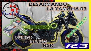 ️ BUJIA NUEVA ERILIUM NGK Yamaha R3 ️  EP: 3 de ??