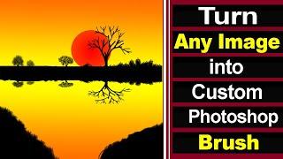 How to create advanced custom brushes in Photoshop |  how to make Photoshop brush