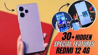 Redmi 12 Tips And Tricks  NEW Top 30+ Special Features | Redmi 12 4G