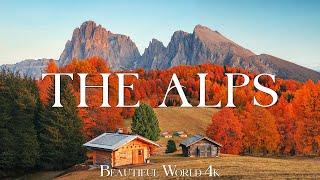 The Alps 4K - Captivating Autumn in the Iconic Dolomites with Vibrant Foliage - 4K UHD