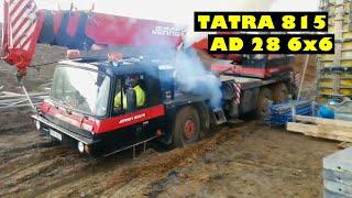 TATRA 815 AD 28 6x6 při práci!