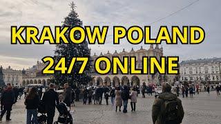 Cracovia POLONIA 24/7 ONLINE – Città Vecchia e Piazza Principale in diretta!