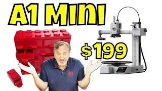 A1 Mini 3D Printer for only $199 - Wow!