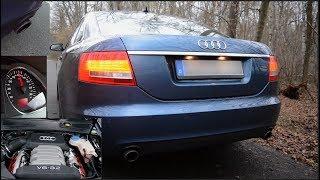 Audi A6 V6 3.2 FSI Quattro Engine & Exhaust Sound - Accelerations 0-100 km/h - Diecris987